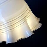 Vintage Murano Glass Suspension Lamp in the Shape of a Handkerchief, Italy, 1970s