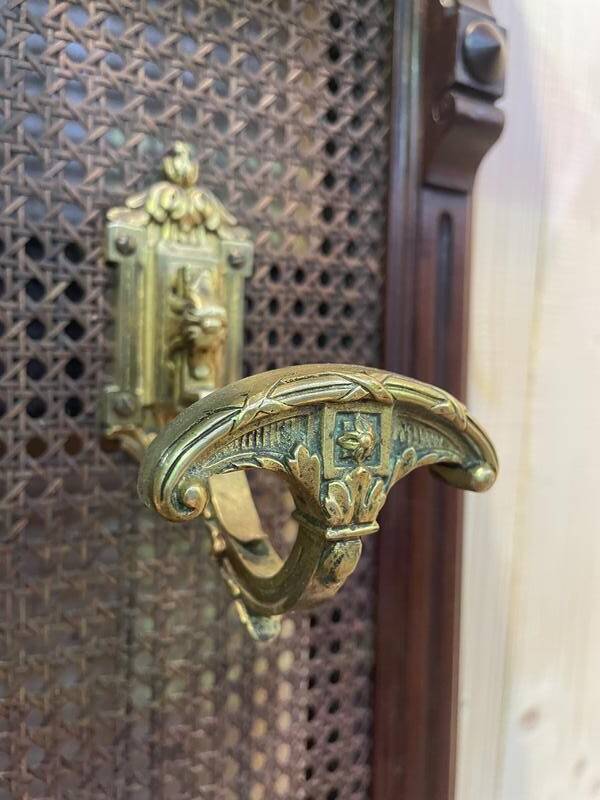 Vestiaire - Porte/Manteau  Napoléon III en acajou.