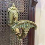 Vestiaire - Porte/Manteau  Napoléon III en acajou.