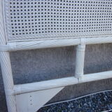 Rattan headboard and canning