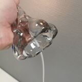 Crystal table lamp from Vannes-le-Châtel, France, 1960s.