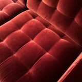 Knoll velvet sofa