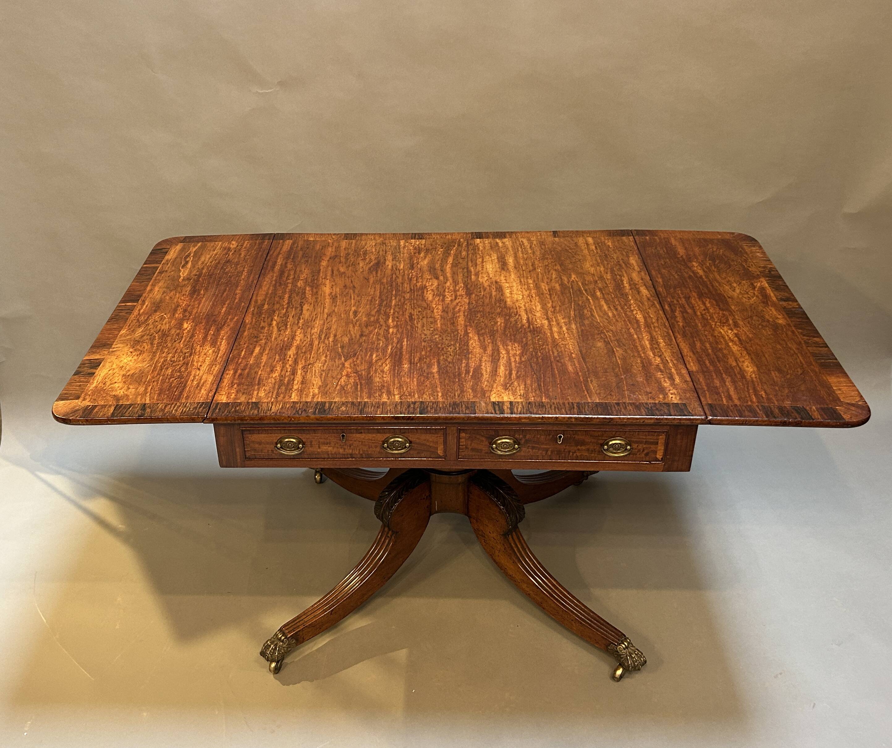 George IV Mahogany sofa Table