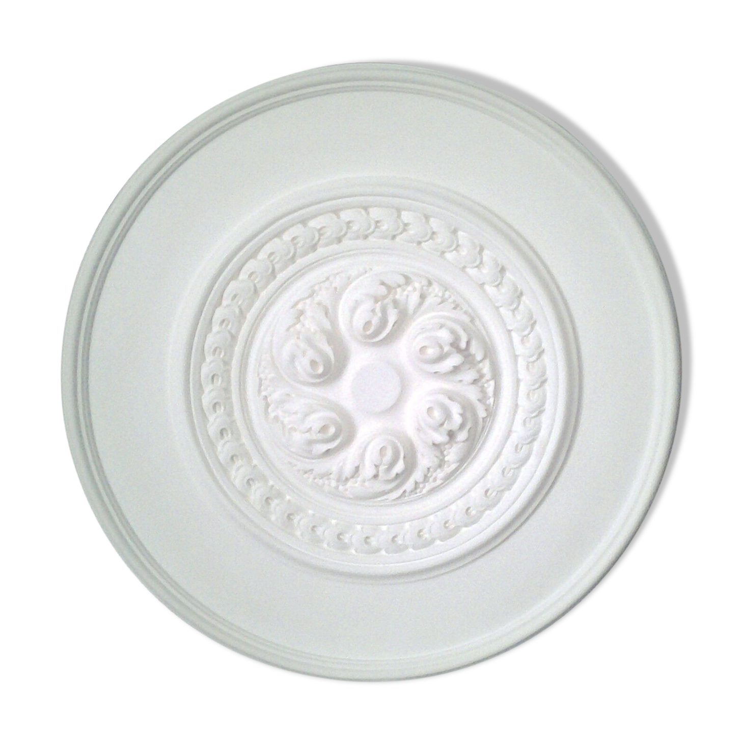 Rosette in staff, reinforced plaster 60cm