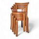 Set of 4 Danish Magnus Olesen Series 8000 Dining Chairs by Thygesen & Soren
