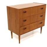 Commode scandinave en teck, Suède, 1960