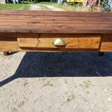 Table Basse Noyer et Pin