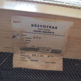 Mid-century Sofa or Daybed by Drevotvar/1970's.