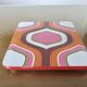 Formica trivet with psychedelic pattern 1970