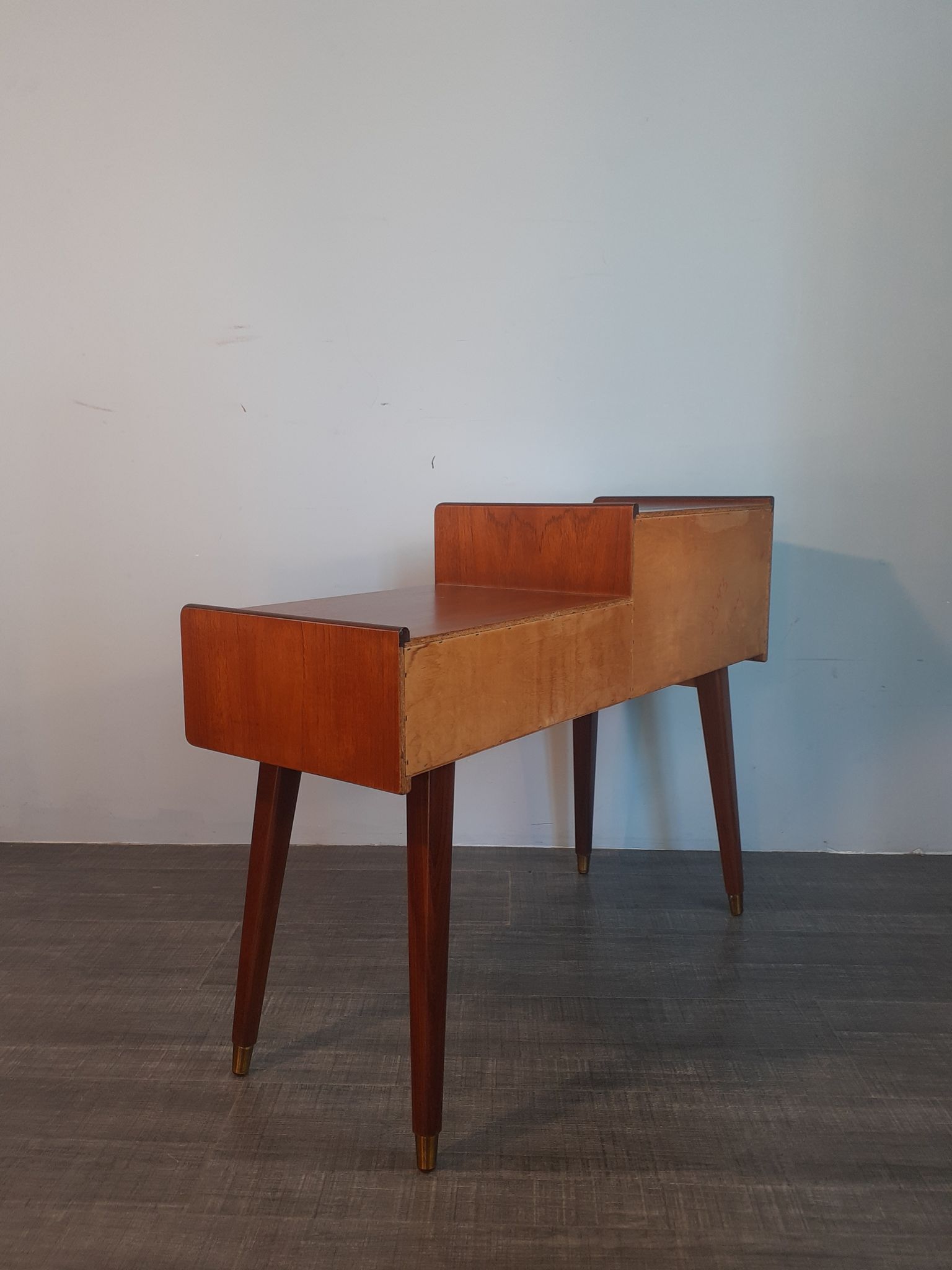 Teak Entrance Cabinet 3 Drawers By Talgø, Scandinavian Mid-Century 1960s