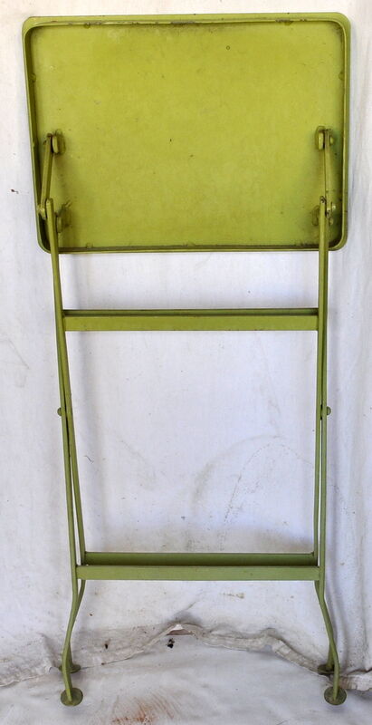 Small folding garden table