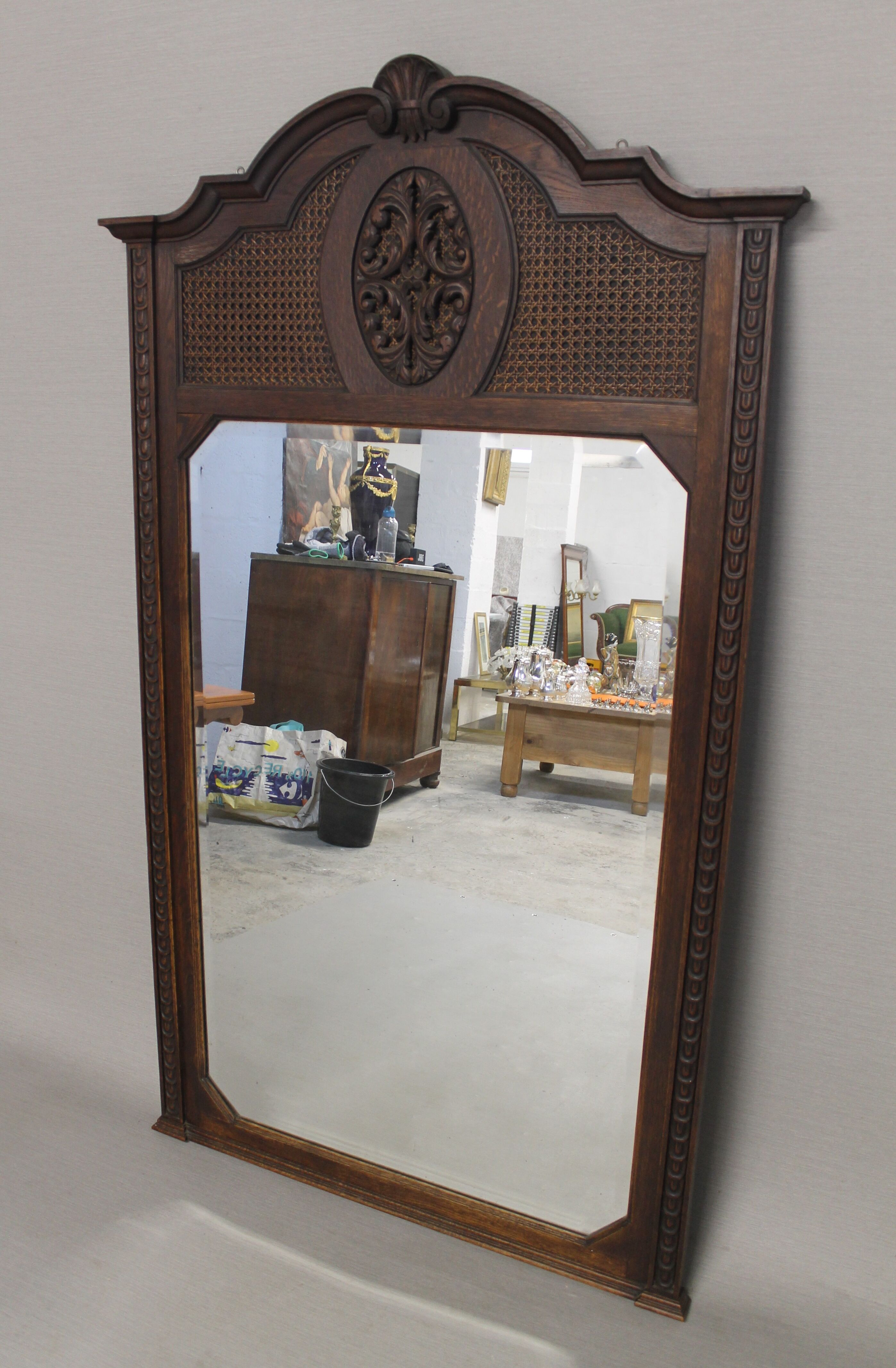 Beveled mirror of Louis XV style - early twentieth century