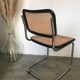 Chaise B32 Marcel Breuer noire
