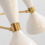 Moonlight Chandelier White 3 Arms