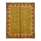 Turkish Handknotted Wool Oushak Rug 231 cm x 287 cm