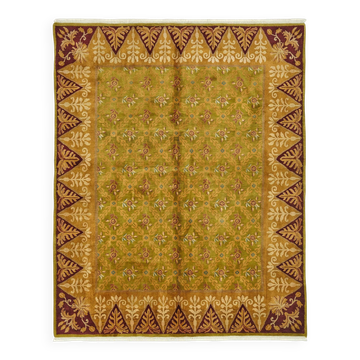 Turkish Handknotted Wool Oushak Rug 231 cm x 287 cm