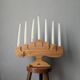 Vintage artisanal Swedish chandelier
