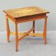 Art Deco table table in solid wood 40s