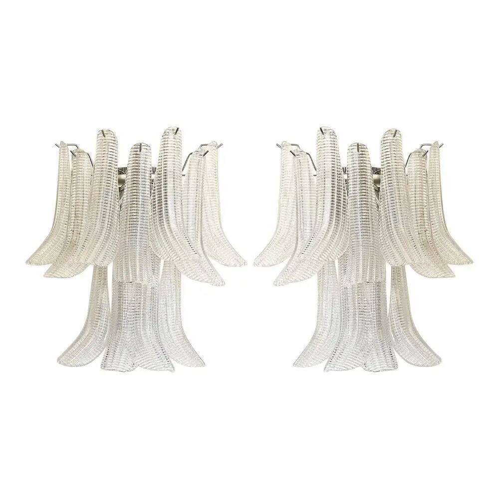 Murano Glass Wall Sconces by Simoeng, Set of 2