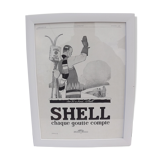 1929 Shell Paper Pub Poster by René Vincent