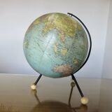 Taride tripod terrestrial globe from 1963