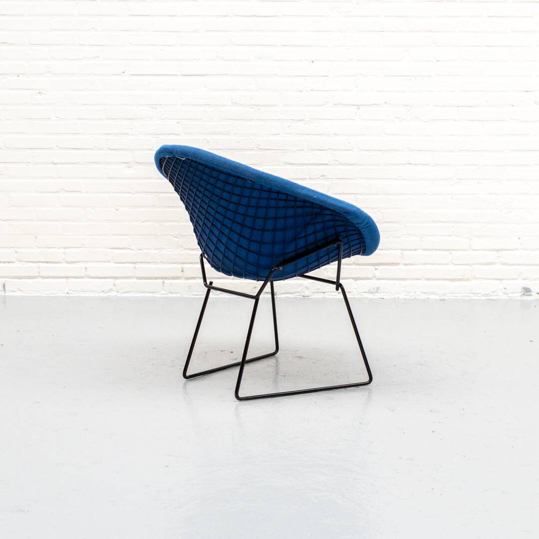 Diamond Armchair & Hocker by Harry Bertoia for Knoll