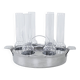 Serving set, Italian design, 1970s, made in Italy