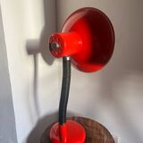 Vintage orange/red table lamp Kerma Keur