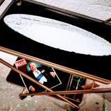 Bevelled mirror to lay - 60x18cm