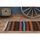 1970s Vintage Turkish Handmade Wool & Cotton Orange Runner Rug 70x311