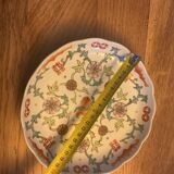 Chinese-style plate, famille rose decoration, 20cm, porcelain