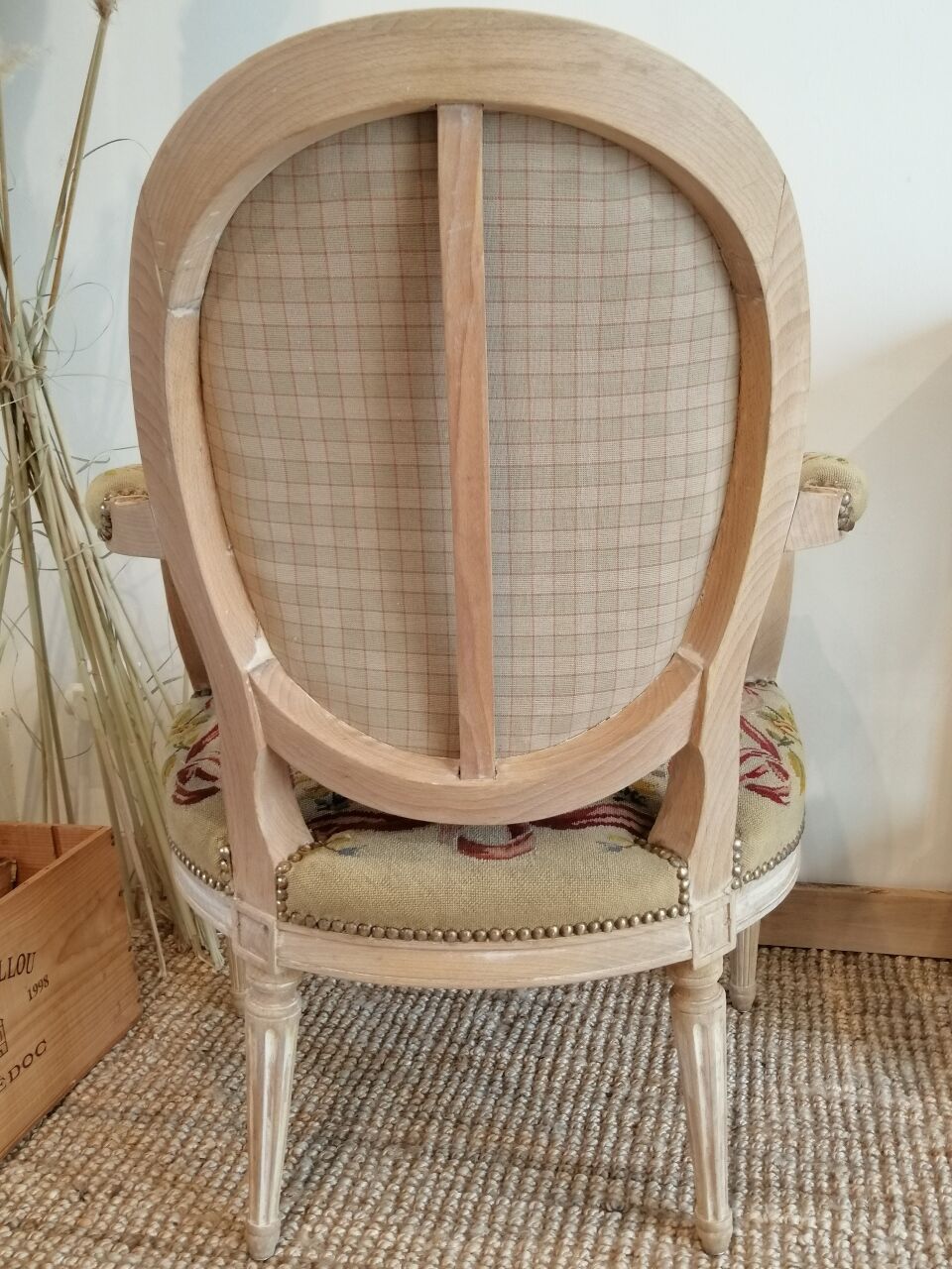 Pair of Louis XVI period armchairs