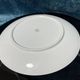 2 flat plates in white porcelain Seltmann Weiden, Bavaria, W. Germany