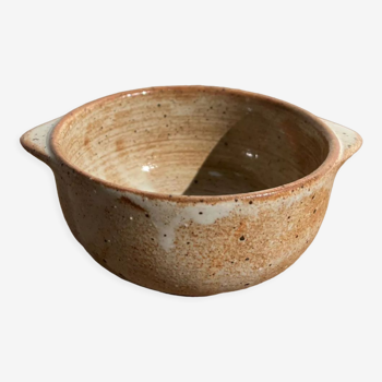 Light stoneware bowl