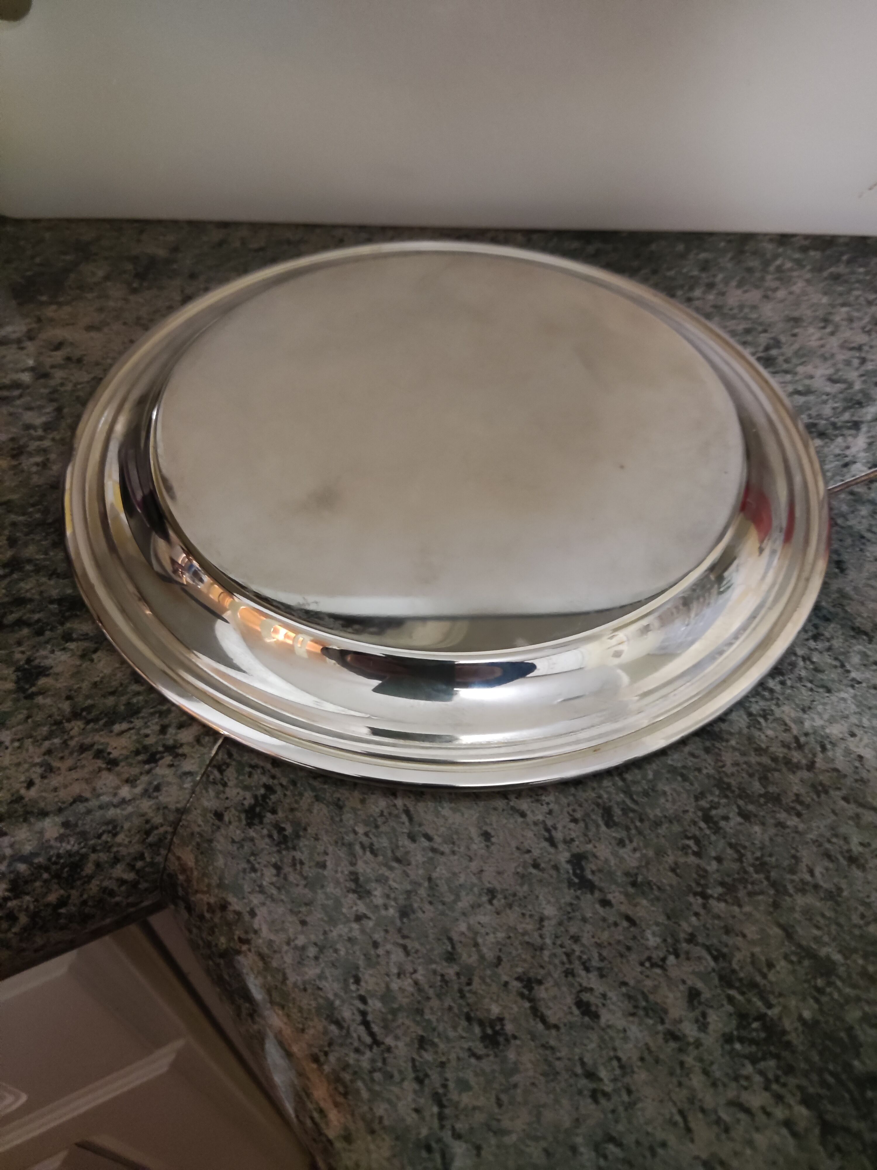 Vodka service with its metal stand