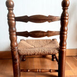 Chaise basse coin de feu