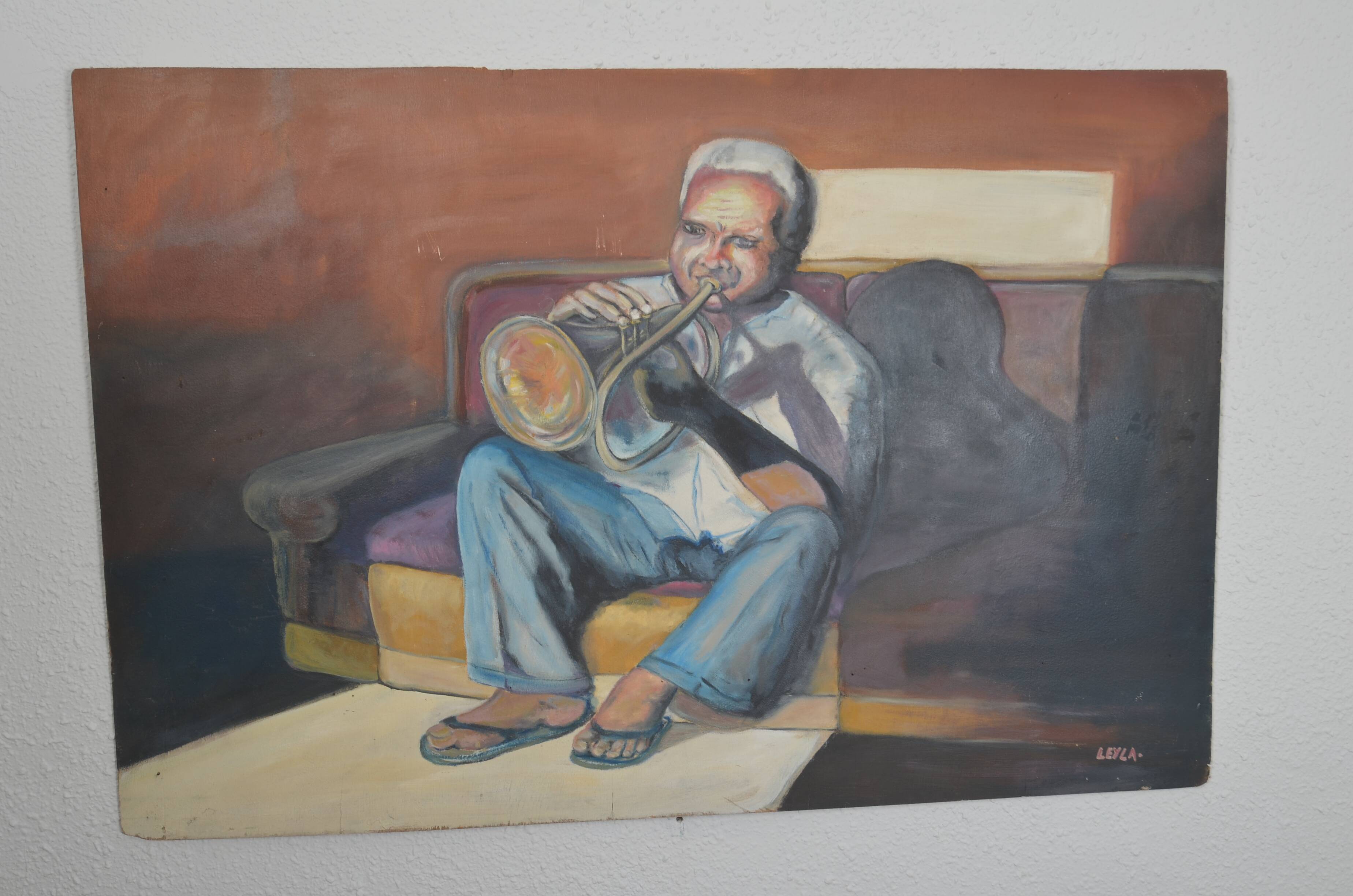Tableau d'un trompettiste
