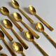 Fabiora 24-carat gilded spoons