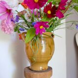 Glazed terracotta grease pot / jar