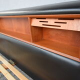 Danish midcentury teak double bed, 1960