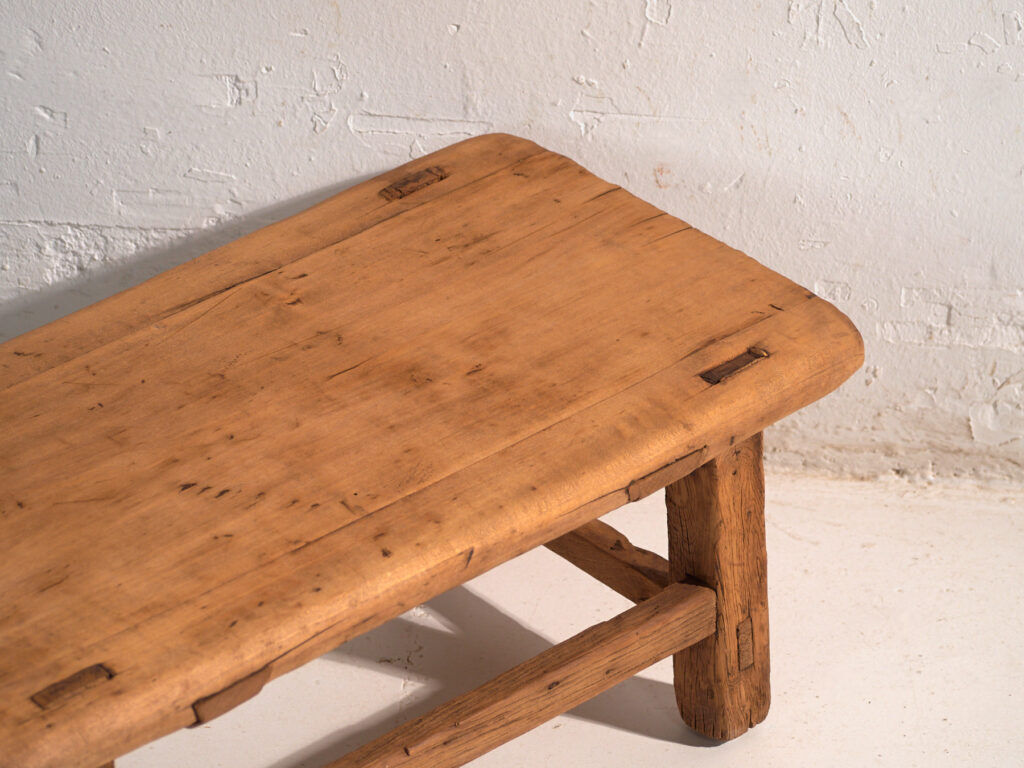 Antique pine coffee table – China, circa 1890