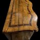 Crossbow commode from the Louis XV period in noble wood marquetry, 18th century.