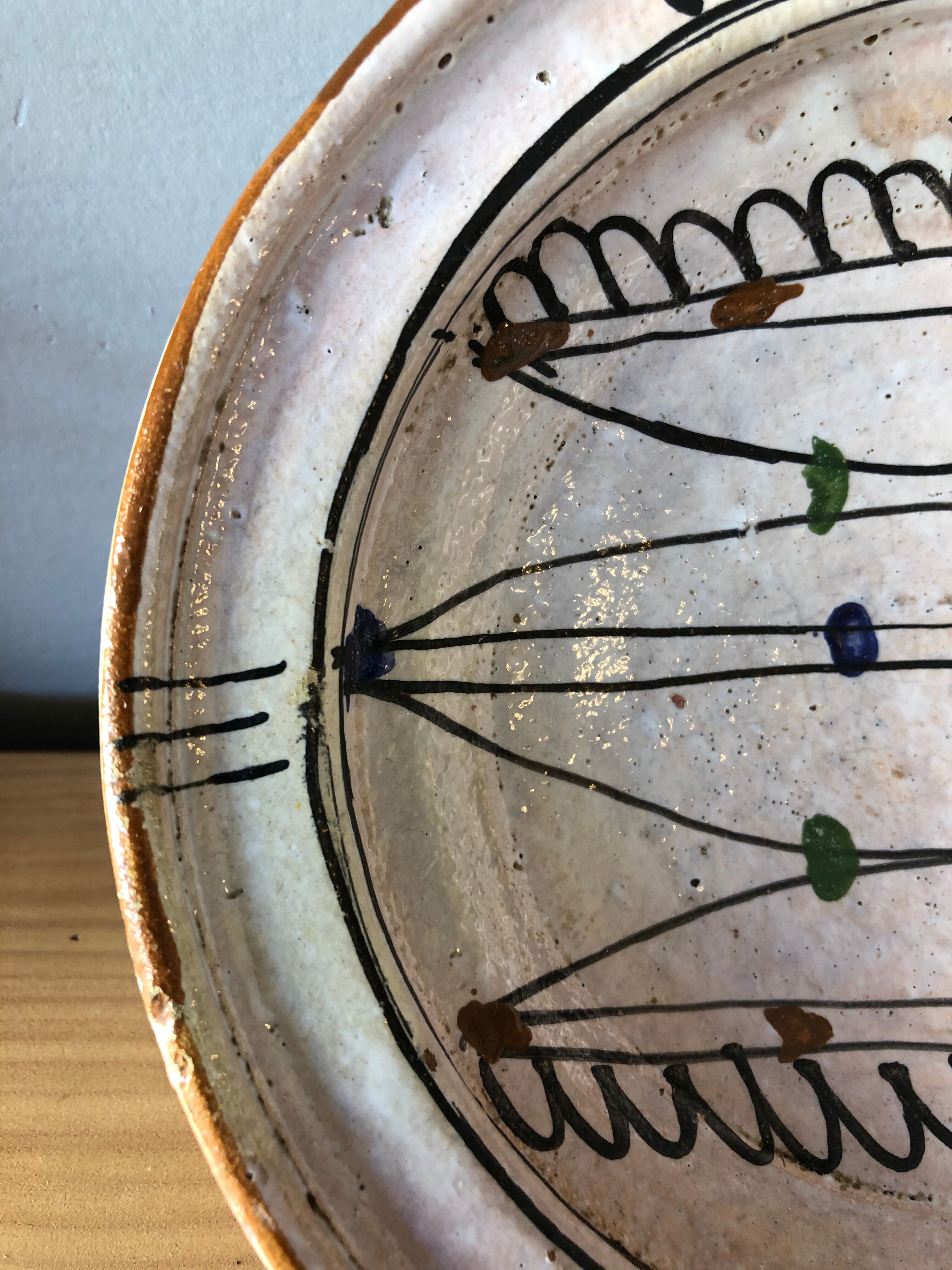 Terracotta dish