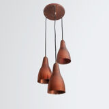 3 shades ceiling lamp by Bent Karlby