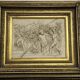 Marble high relief by François Duquesnoy "Putti, garlands and flowers" Paris