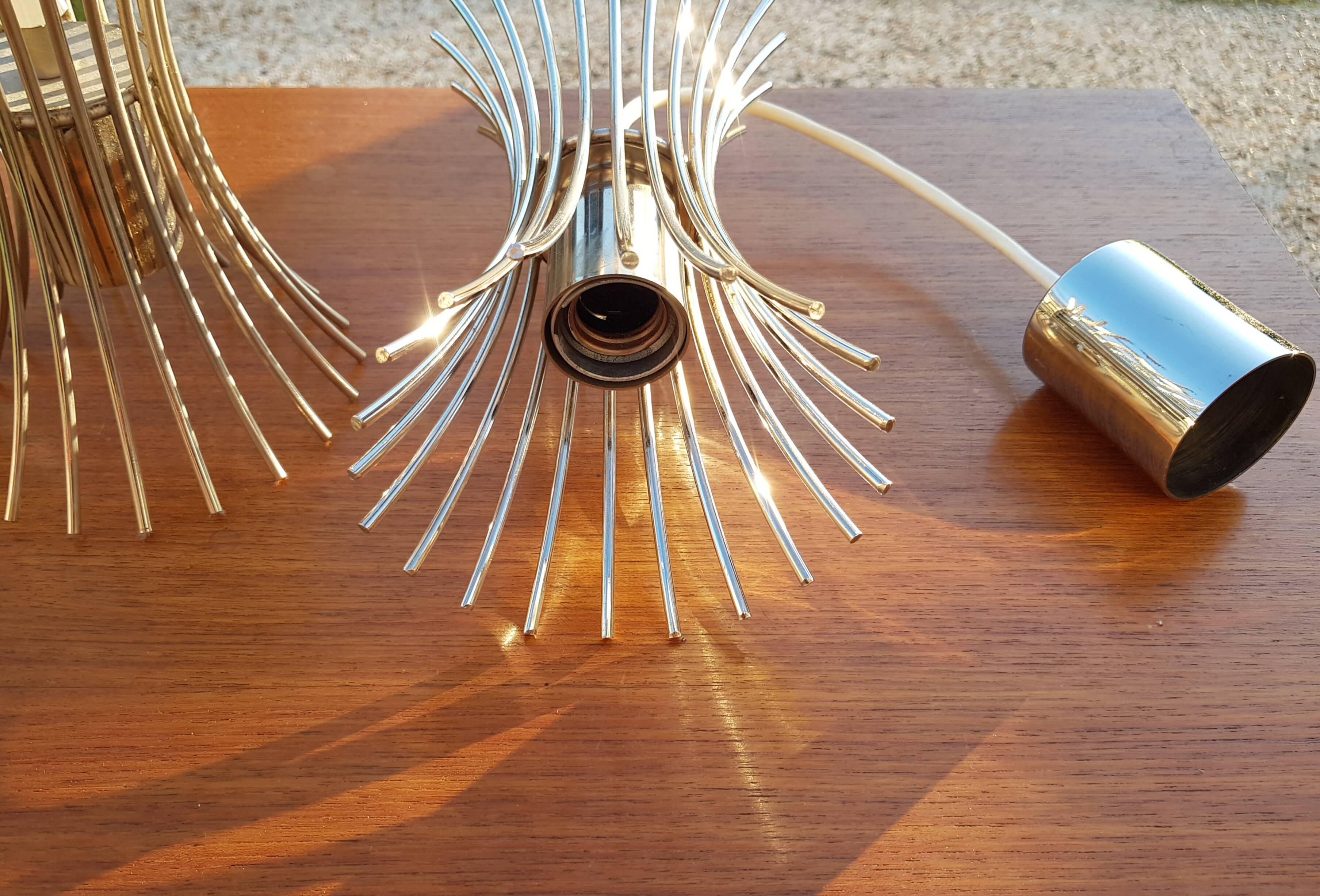 Wall lamps space age 1970