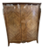Louis XV style two-door wardrobe in rosewood.