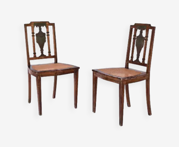 Paire de chaises néoclassiques, XIXème siècle