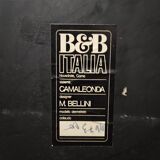 Pair of camaleonda armchairs by Mario Bellini B&B Italia 70