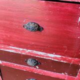 Atypical 4-drawer chest of drawers